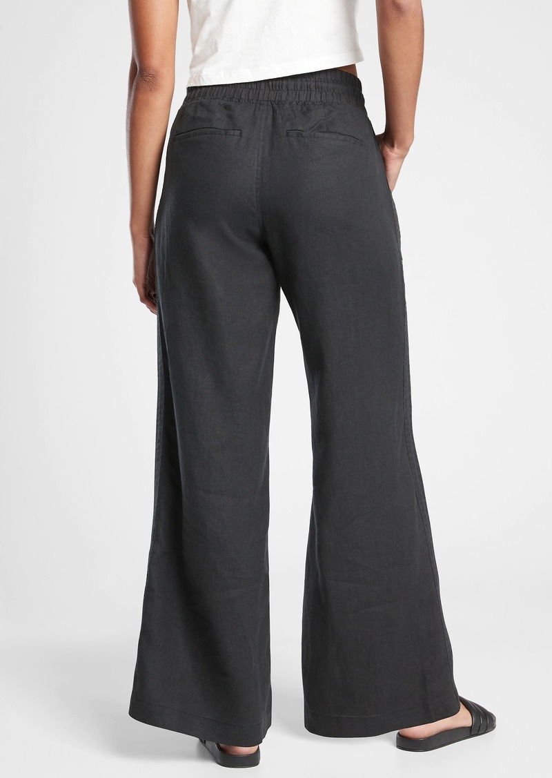 Cabo Linen Wide Leg Pant