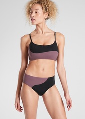 Athleta D&#45DD Asym Colorblock Scoop Bikini Top