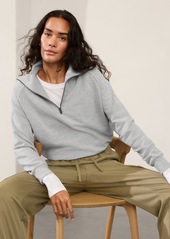 Athleta Easy Fleece 1/4 Zip Sweatshirt