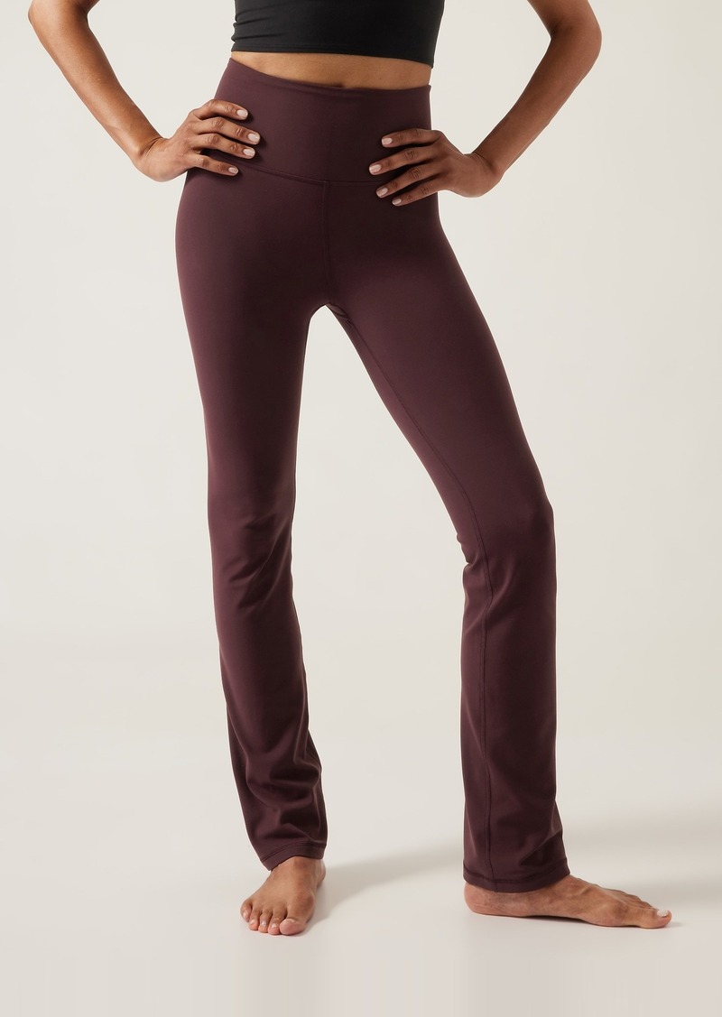 Athleta Delancey moto tight high rise leggings zippered pockets brown  women's xs