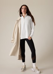 Athleta Forever Fleece 1/4 Zip Sweatshirt