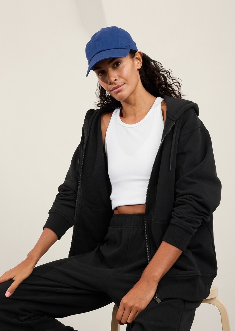 Athleta Forever Fleece Oversized Full Zip