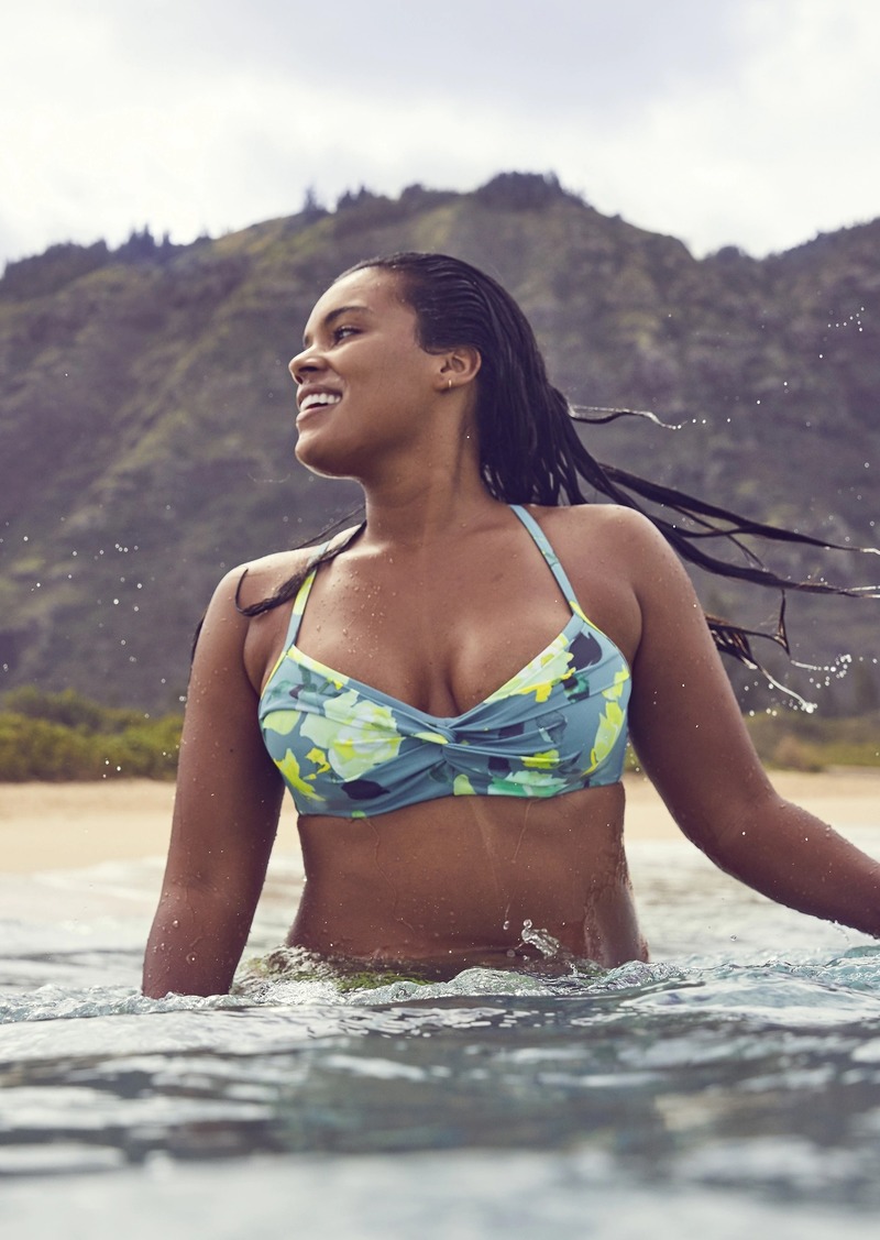 athleta twist up bikini top