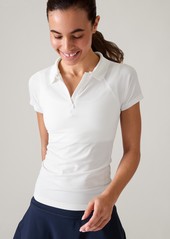 Athleta Momentum Seamless Polo Tee