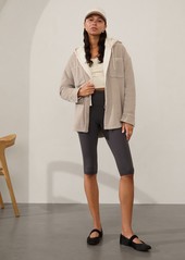 Athleta Overlook Microfleece Shirt Jacket