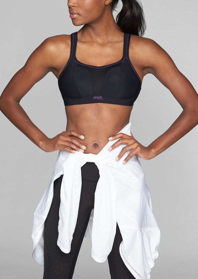 athleta zip front sports bra