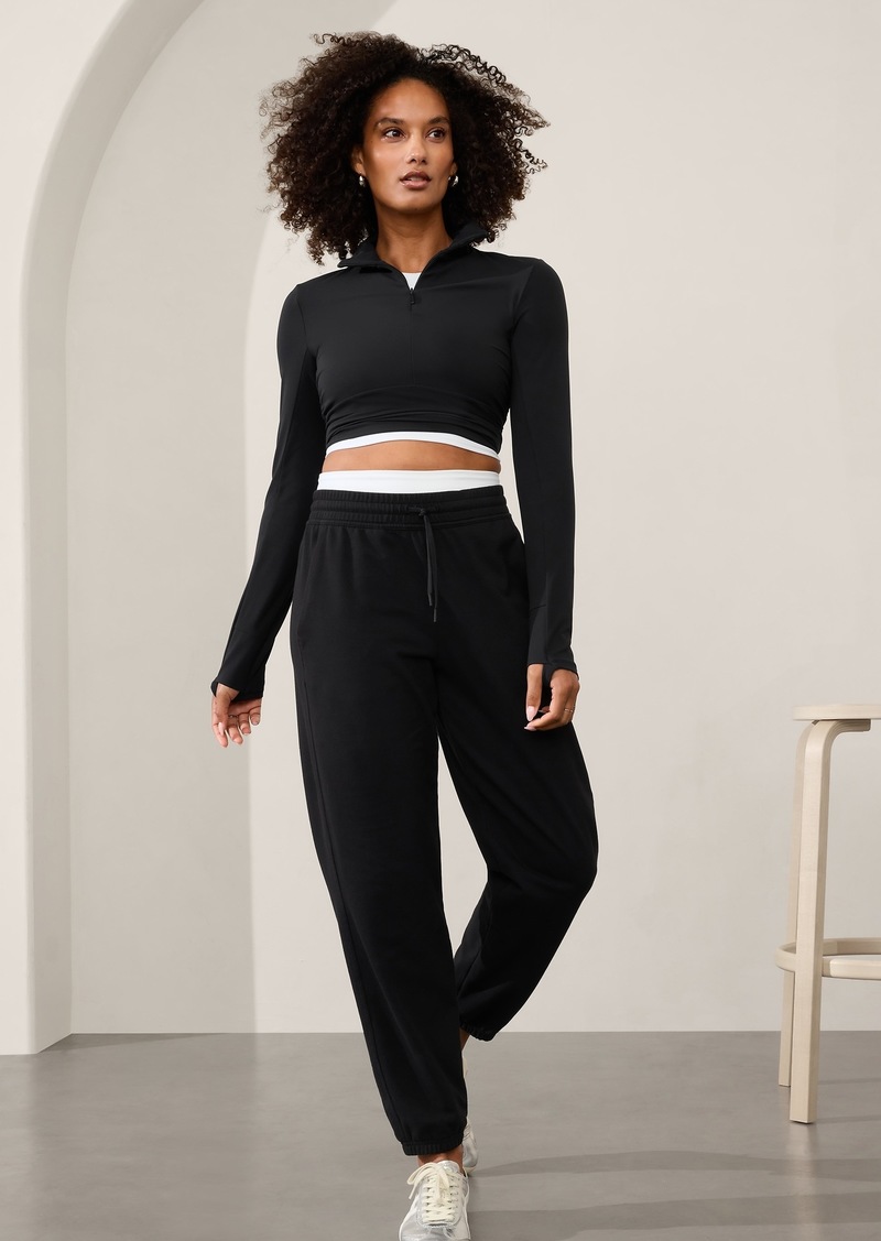 Athleta Retroterry Mid Rise Jogger