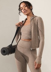 Athleta Softluxe Crop Hoodie