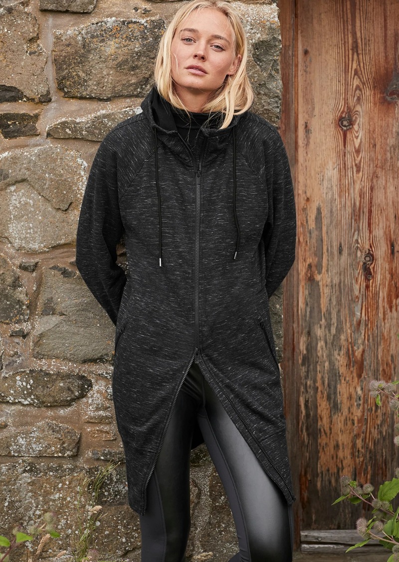 athleta stronger long hoodie