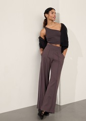 Athleta Venice High Rise Track Stripe Wide Leg Pant