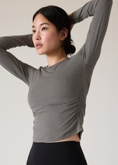 Athleta With Ease Cinch Top