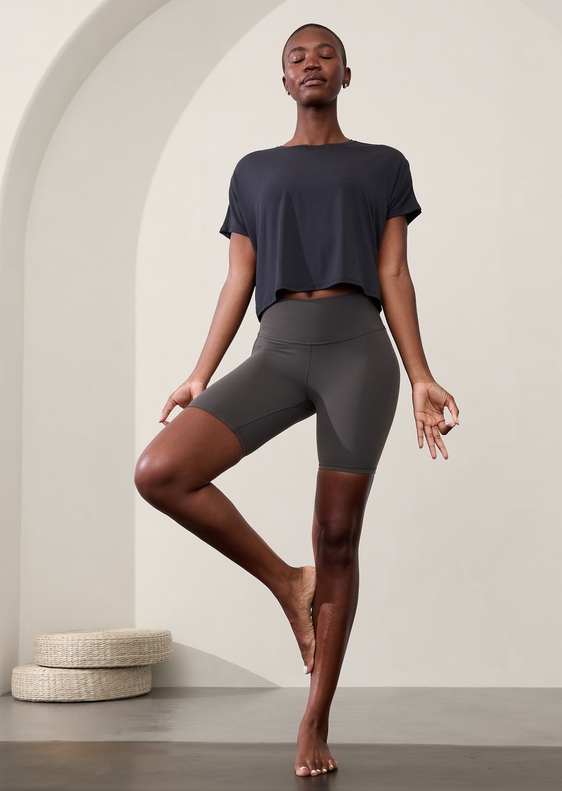 Athleta With Ease Crop Tee