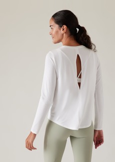 Athleta With Ease Open Back Top