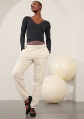 Athleta With Ease Wrap Top