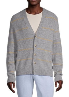 ATM Anthony Thomas Melillo Alpaca-Blend Striped Cardigan