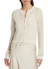 ATM Anthony Thomas Melillo Alpaca-Blend Textured Knit Cardigan