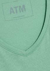 ATM ANTHONY THOMAS MELILLO - Cotton-jersey T-shirt - Green - XS