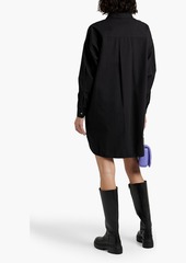 ATM ANTHONY THOMAS MELILLO - Cotton-ripstop mini shirt dress - Black - XS