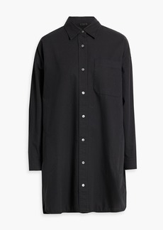 ATM ANTHONY THOMAS MELILLO - Cotton-ripstop mini shirt dress - Black - XS