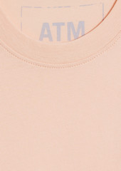 ATM ANTHONY THOMAS MELILLO - Gab cotton-jersey tank - Orange - XS