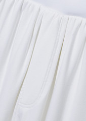 ATM ANTHONY THOMAS MELILLO - Gathered stretch Pima cotton-jersey jumpsuit - White - XS