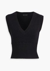 ATM ANTHONY THOMAS MELILLO - Ribbed cotton and cashmere-blend top - Black - XL