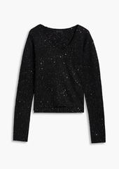 ATM ANTHONY THOMAS MELILLO - Sequin-embellished knitted sweater - Black - XS