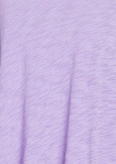 ATM ANTHONY THOMAS MELILLO - Slub cotton-jersey mini dress - Purple - L