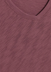ATM ANTHONY THOMAS MELILLO - Slub cotton-jersey T-shirt - Burgundy - XS