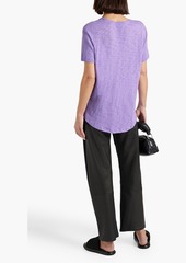 ATM ANTHONY THOMAS MELILLO - Slub cotton-jersey T-shirt - Purple - XS/S