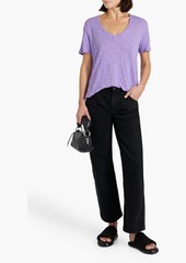ATM ANTHONY THOMAS MELILLO - Slub cotton-jersey T-shirt - Purple - XS/S