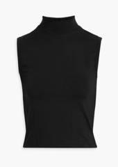 ATM ANTHONY THOMAS MELILLO - Stretch-Pima cotton jersey turtleneck top - Black - XS