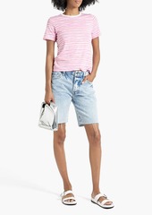 ATM ANTHONY THOMAS MELILLO - Striped cotton-jersey T-shirt - Pink - S