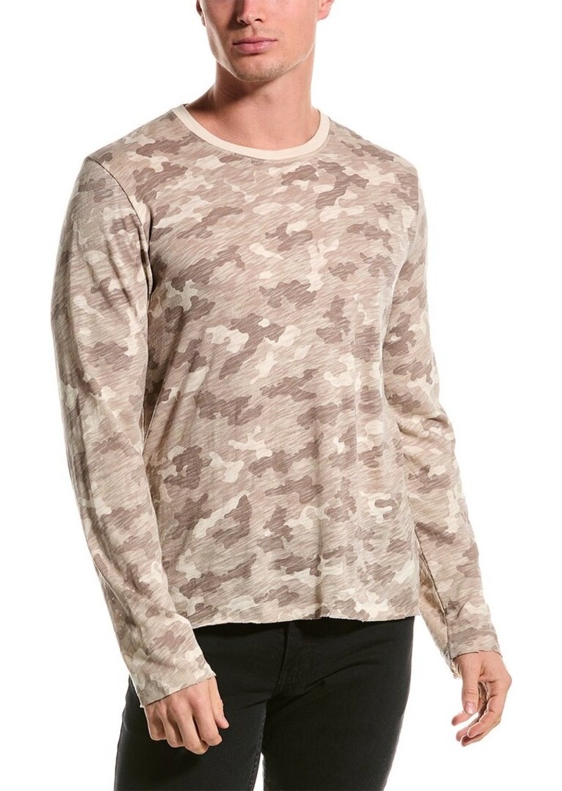 ATM Anthony Thomas Melillo Camouflage Slub Jersey T-Shirt