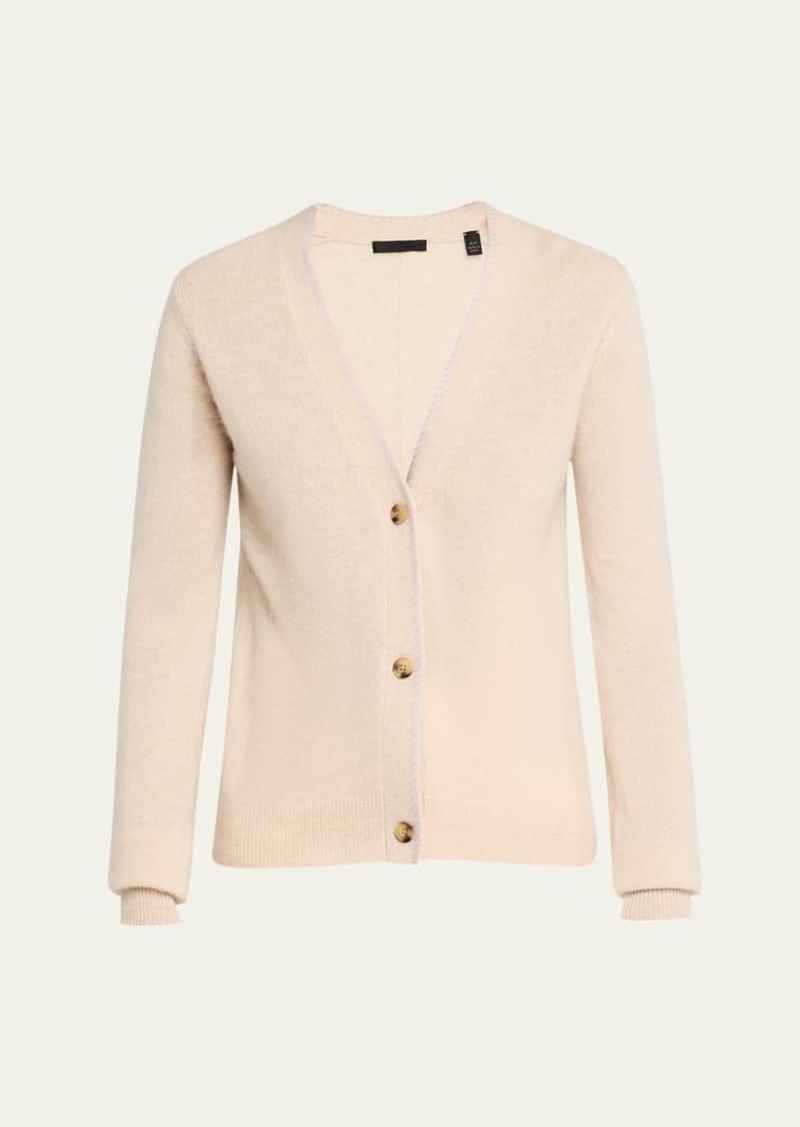 ATM Anthony Thomas Melillo Cashmere Long-Sleeve Cardigan