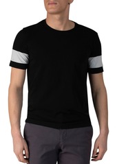 ATM Anthony Thomas Melillo Classic Cotton Jersey Color Blocked Tee 