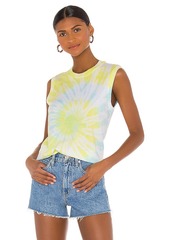 ATM Anthony Thomas Melillo Classic Jersey Sleeveless Tie Dye Muscle Tee