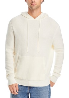Atm Anthony Thomas Melillo Cotton & Cashmere Waffle Knit Regular Fit Hoodie