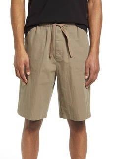 ATM Anthony Thomas Melillo Cotton Blend Twill Shorts in Earth at Nordstrom
