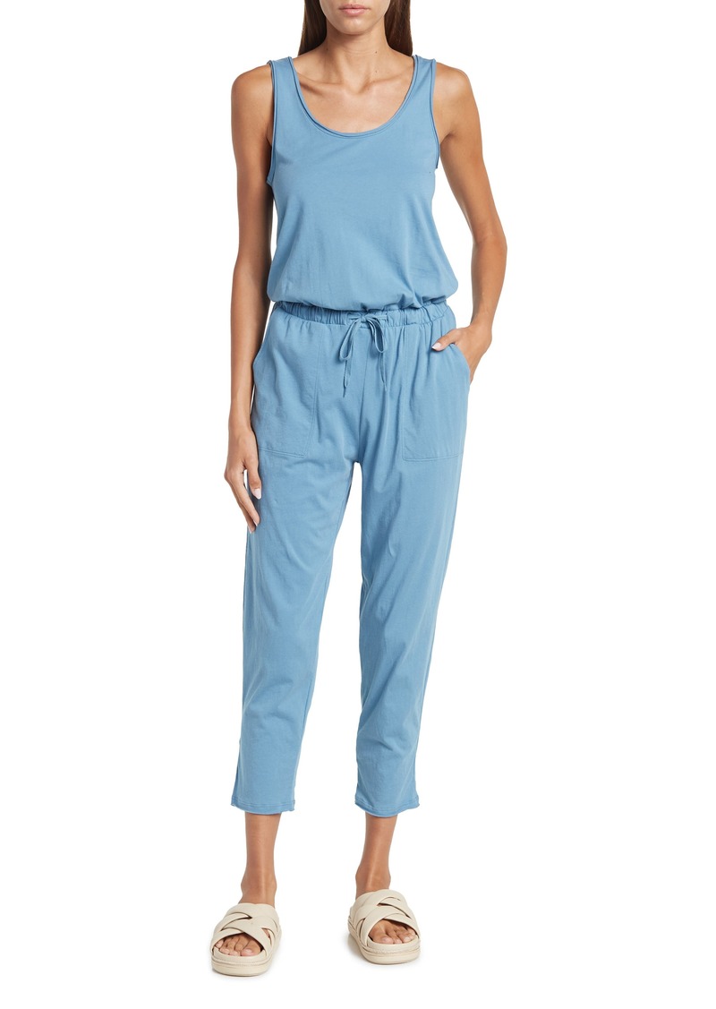 ATM Anthony Thomas Melillo Jersey Jumpsuit in Antique Blue at Nordstrom Rack