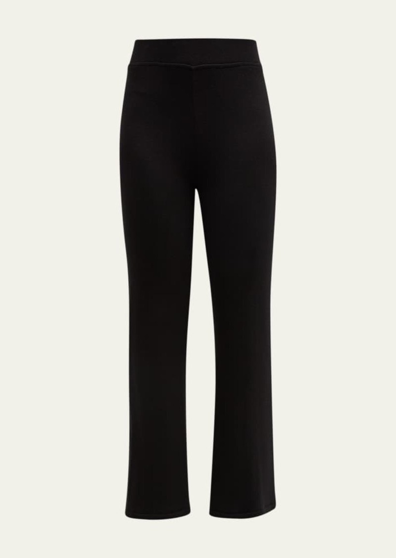 ATM Anthony Thomas Melillo Modal Rib Cropped Flare Pants