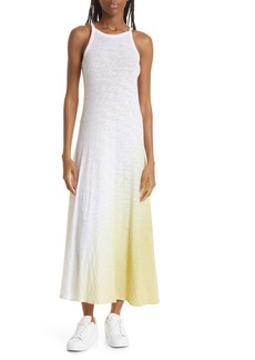 ATM Anthony Thomas Melillo Ombré Slub Jersey Maxi Dress in Seagrass Combo at Nordstrom Rack