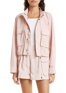 ATM Anthony Thomas Melillo Patch Pocket Cargo Jacket in Oyster Pin at Nordstrom Rack