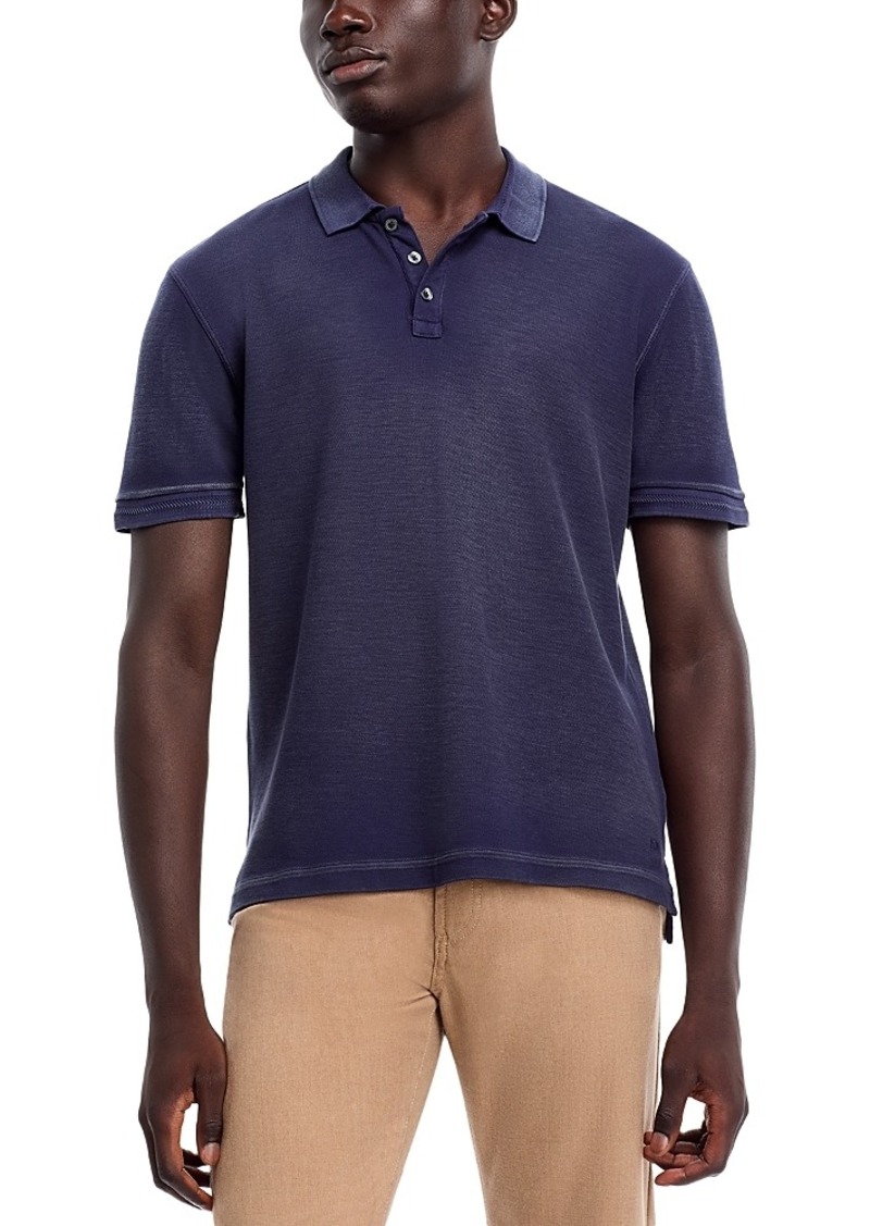 Atm Anthony Thomas Melillo Pique Washed Polo Shirt