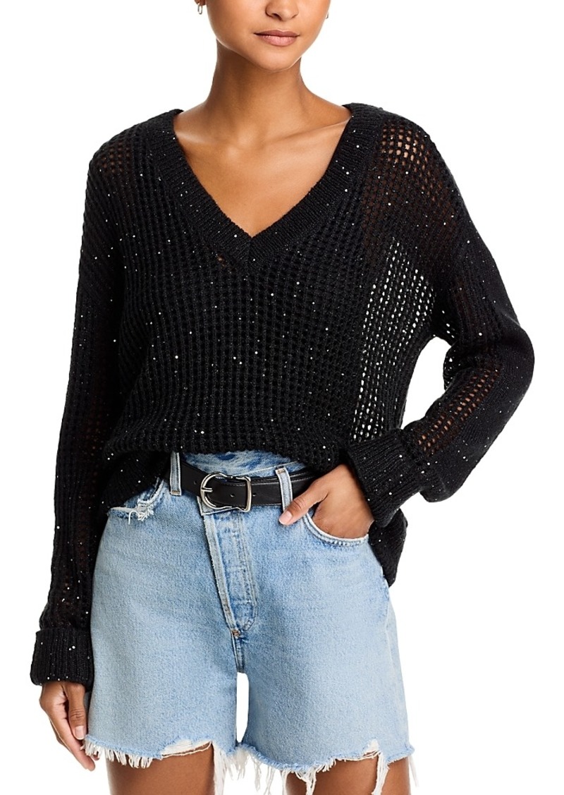 Atm Anthony Thomas Melillo Sequined Sweater