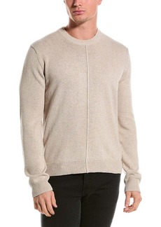 ATM Anthony Thomas Melillo Yarn Seamed Linen-Blend Crewneck Sweater
