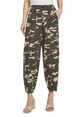 ATM Anthony Thomas Melillo Camouflage Washed Cotton Twill Cargo Joggers