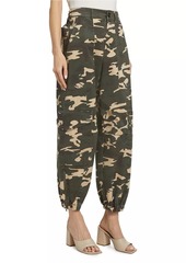 ATM Anthony Thomas Melillo Camouflage Washed Cotton Twill Cargo Joggers