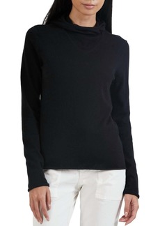 ATM Anthony Thomas Melillo Cotton And Cashmere Hoodie In Black