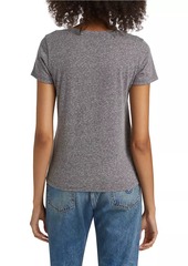 ATM Anthony Thomas Melillo Cotton-Blend V-Neck T-Shirt
